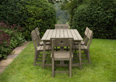Oban 6 Seat Dining Set 1 table & 6 chairs Oban 6 Seat Dining Set 1 table & 6 chairs